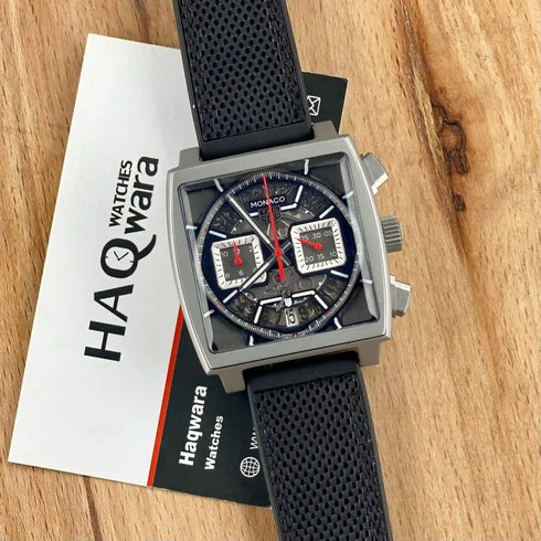 Tag Monaco Skeleton Gris Noir